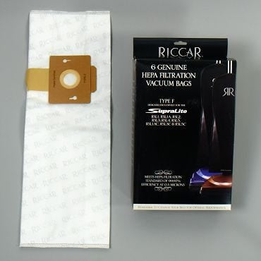 Riccar Superlite Type F Hepa Bags 6 Pack